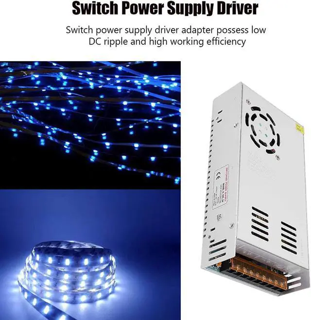 Alt view image 7 of 7 - Reliable Switch Power Supply Driver for Radio(S-500-24 (24V/20.8A/500W) AC110/220V±15%, pink)