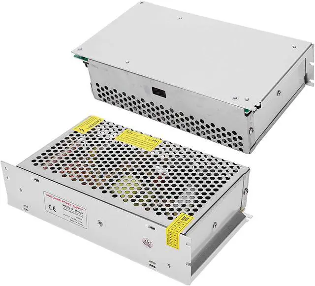 Alt view image 5 of 7 - Aluminum Alloy Switch Power Supply Driver for Computer Engineering(S-240-24 (24V/10A/240W) AC110/220V±15%, pink)