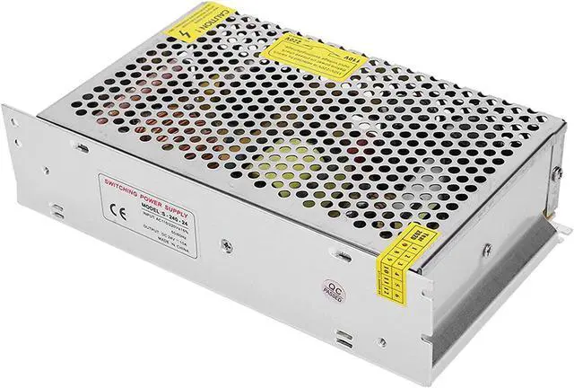 Main image of Aluminum Alloy Switch Power Supply Driver for Computer Engineering(S-240-24 (24V/10A/240W) AC110/220V±15%, pink)