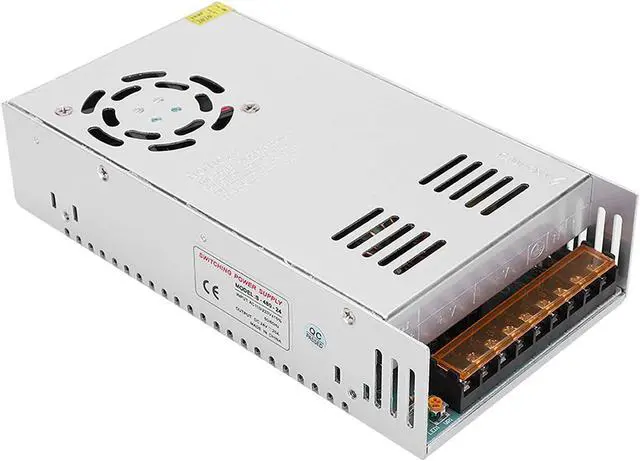Alt view image 5 of 7 - Aluminum Alloy Switch Power Supply Driver for Computer Engineering(S-480-24 (24V/20A/480W) AC110/220V±15%, pink)