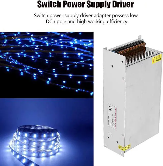 Alt view image 5 of 7 - Aluminum Alloy Switch Power Supply Driver for Computer Engineering(S-1000-24 (24V/41.6A/1000W) AC170-250V, pink)