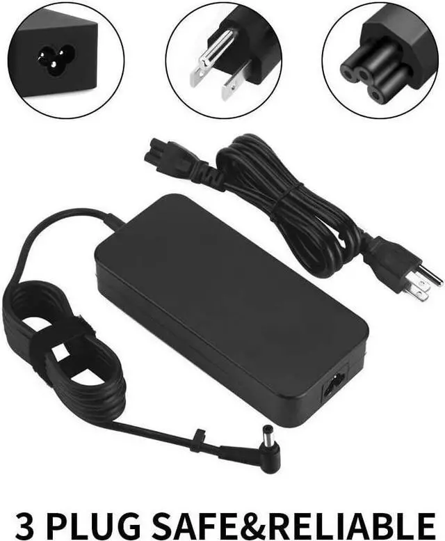 Alt view image 3 of 4 - 120W 19V 6.32A Power Adapter Laptop Charger for ASUS ROG G75VW G750JW G73JH G750JW GL502VT GL502V GL502 N750 N500 G50 N53S N55 Power Supply Cord