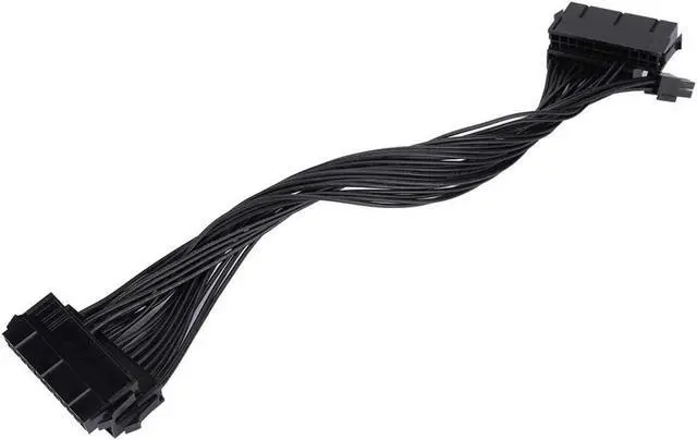 Main image of Dual Power Supply Adapter, 24Pin Dual PSU Adapter Power Supply Motherboard Adapter Cable Practical ADD3PSU Starter for Computer