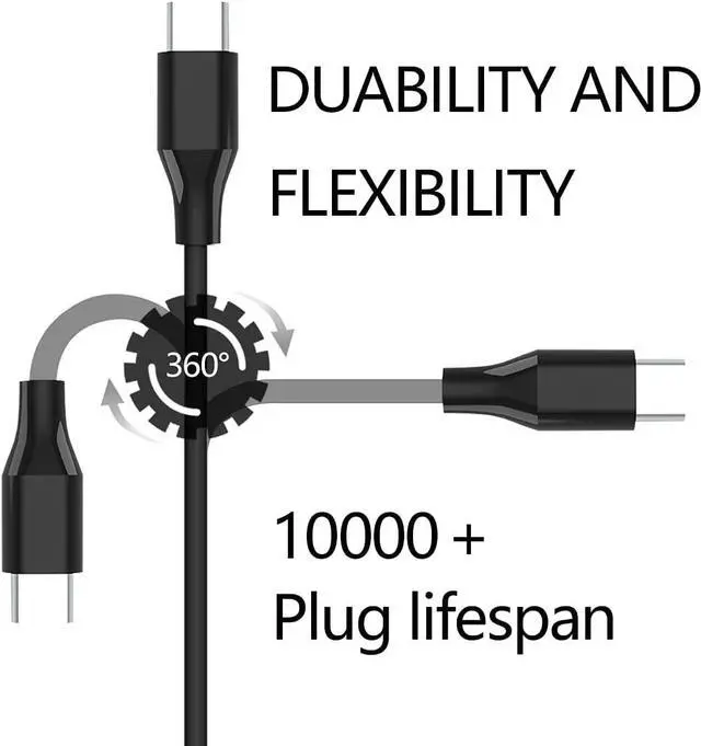Alt view image 4 of 7 - 45W USB C Type C Charger for Acer Chromebook Spin 11 13 R13 15 CP311 CP315 CP713 CP311-1H 2H CB311 CB315 C771 CB5-312T R721 PA-1450-78 Spin Swift 5 7 N16Q10 N17Q5 N17Q9 N18Q1 Ac Power Adapter
