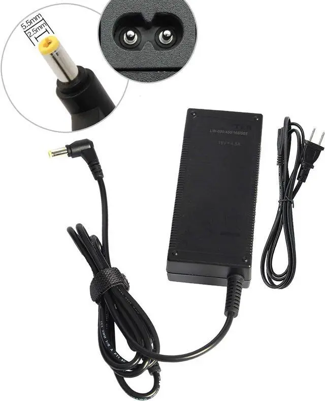 Alt view image 3 of 6 - AC Charger for Panasonic Toughbook CF-52 CF-53 CF-53A CF-54 CF-74 CF-C1 CF-H1 CF-F9 CF-S10 CF-19