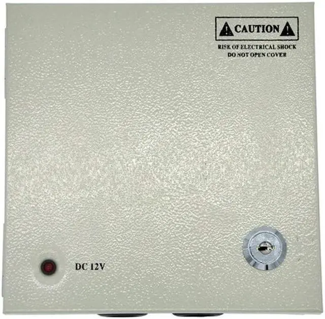 Alt view image 4 of 6 - kdajhag AC 100~240V to DC 12V 3A 36W Output 4 Channels CCTV Power Supply Box for Cameras