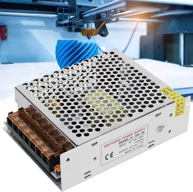 Alt view image 2 of 7 - Switching Power Supply Transformer Driver, Switch Power Supply Driver Adapter Reliable High Efficiency for LED Display CCTV for Radio Computer Engineering(S-120-24 (24V/5A/120W) AC100-240V)