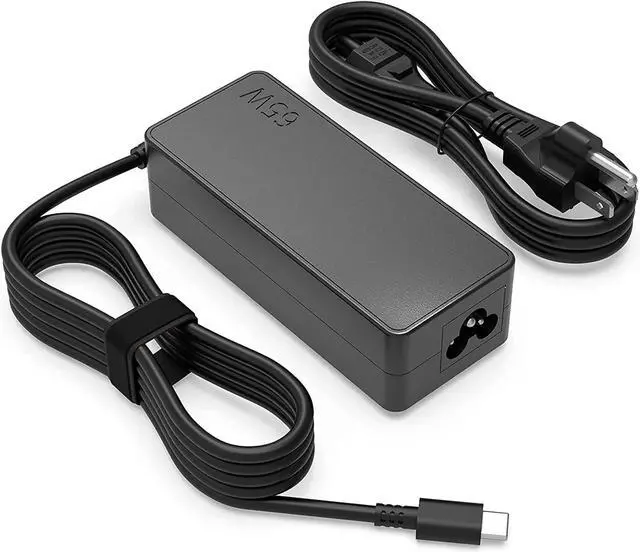 Alt view image 7 of 7 - Universal USB Type C 65W 45W Laptop Charger Compatible with Lenovo, Dell, Hp, Acer, chromebook, Asus, Samsung, Sony Computer Charger Fast Charging Type C AC Adapter Power Cord Supply