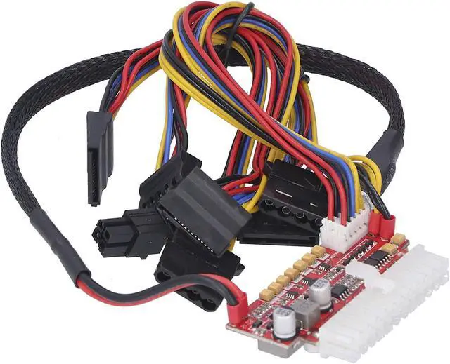 Main image of Qinlorgo DC?ATX Power Adapter Board, Short Circuit Protection Heat Resistant Desktop Computer Power Module for POS Machines for Industrial Control Systems for HTPC