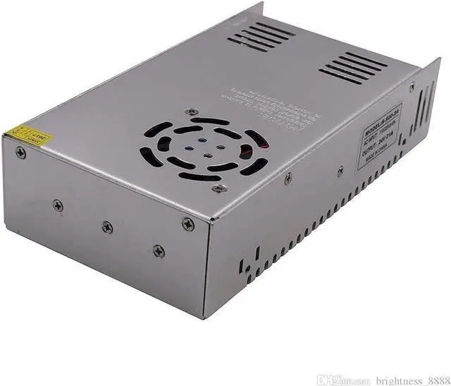 Alt view image 2 of 7 - 600W DC Power Supply, SUYOOULIN 12V 50A AC 110-264V Converter DC Adapter Universal Regulated Switching Power Supply 12V 600W LED Power Supply for LED Strip,CCTV, Radio, Computer Project (12V 50A 600W)