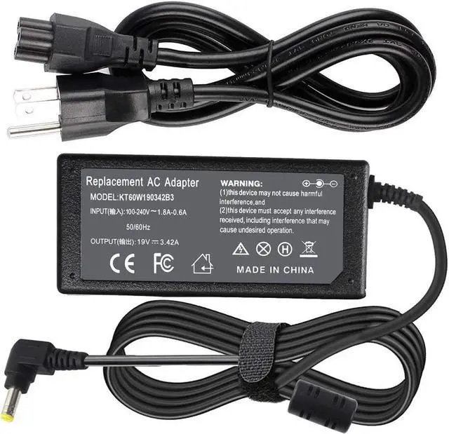 Main image of Gomarty 19V 3.42A 5.5x2.5mm AC Adapter Charger Compatible with PA-1650-66 ADP-65DW ADP-65HB BB ADP-65JH BB AD887320 EXA0703YH X550 X550C X550CA X751LAV X751MA