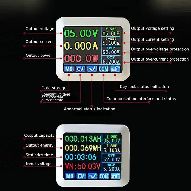 Alt view image 2 of 7 - DC Power Supply, Durable 0-250W 4?Digit Display Regulated Power Supply, Practical Small for Pc Upper Computer Electrical Equipment DC6?55V WZ5005