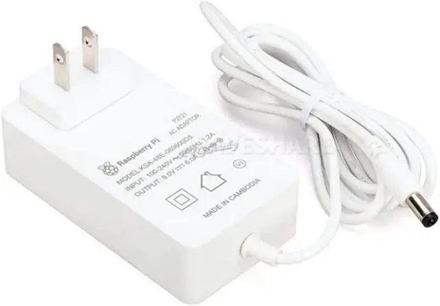 Main image of Raspberry Pi Build HAT Power Supply, 48W, 8V 6A, DC2.1 @XYGStudy (Raspberry Pi Build HAT Power Supply)