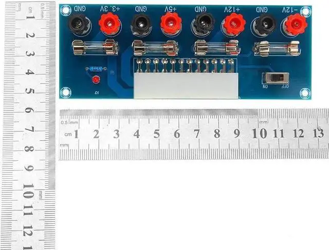 Alt view image 7 of 7 - YF-CHEN Board XH-M229 Desktop Computer Chassis Power Supply Module ATX Transfer Board Power Output Terminal Module Computer
