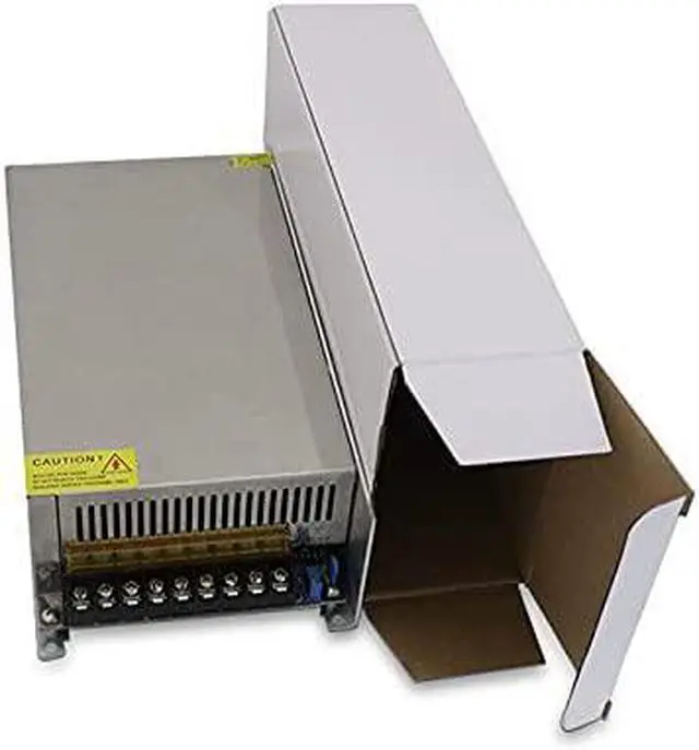 Alt view image 7 of 7 - Switching Power Supply 1000W 53V 54V 55V 56V 57V 58V TOTIWO Power Adapter Driver Transformer 220V/110VAC for CCTV, Computer Project, 3D Printer, LED Strip Light (57V1000W(100-120VAC))