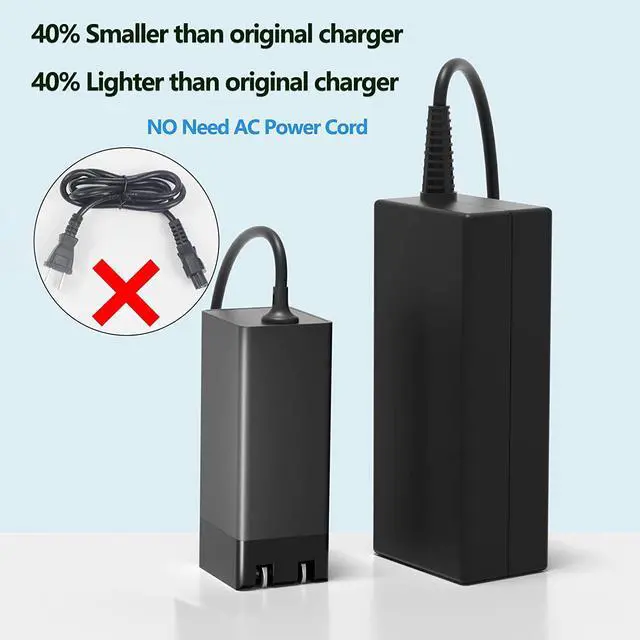 Alt view image 4 of 7 - 45W Laptop Charger for Dell Inspiron 5410 5415 5418 5510 5515 5518, Dell Vostro 3401 3405 3501 5415 5515 Laptop Power Supply (UL Listed, Foldplug)