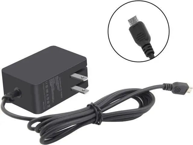 Alt view image 3 of 4 - 1623 1624 1645 Tablet Charger AC Power Adapter Charger Cord Replacement for Microsoft Surface 3 with USB Charging Port 4Ft Cable-1.2m