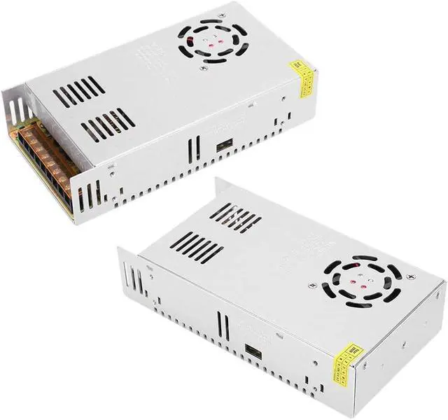 Alt view image 6 of 7 - Switch Power Supply, Multipurpose LED Durable Power Supply Adapter, Professional for Industrial Automation 3D Printer LED Display CCTV(S-360-12 (12V/30A/360W) AC110/220V±15%, pink)