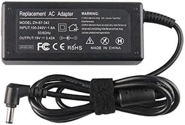 Main image of 19V 3.42A AC Adapter for Toshiba R33030 N17908 V85 Netbook Charger Power Supply