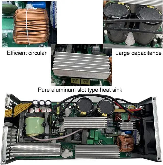 Alt view image 7 of 7 - SUTK 1800/2000W PC Power Supply for Bitcoin Miner ATX 2000W PICO PSU Ethereum2000W ATX Power Supply Bitcoin 12V V2.31 ETH Coin Mining (Color : 1600W)
