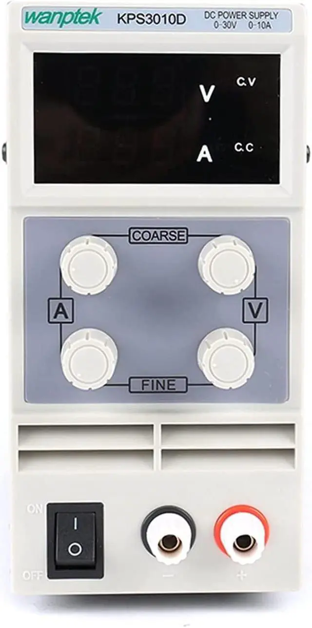 Alt view image 2 of 6 - youyu6-2o521 Mini Adjustable Digital DC Power Supply Laboratory Switching Power Supply 30V 5A 10A 0.01V 0.001A 110V 220V US/EU/AU Plug (Color : KPS305DF, Input Voltage : 110V-220V)