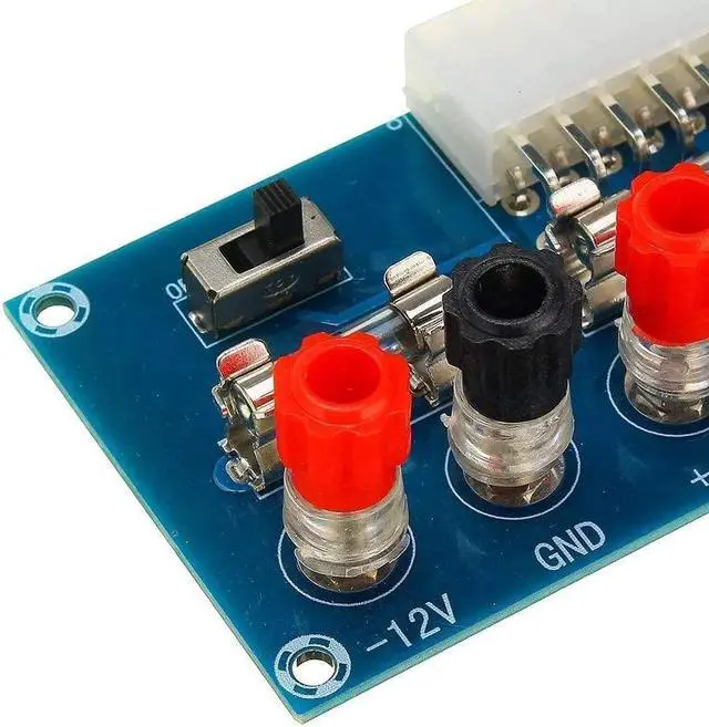 Alt view image 2 of 7 - SH-CHEN 5pcs XH-M229 Desktop Computer Chassis Power Supply High Efficiency Module ATX Transfer Board Power Output Terminal Module Module Receivers Accessories