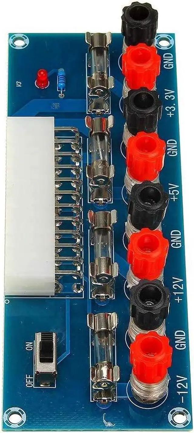 Alt view image 3 of 7 - SH-CHEN 5pcs XH-M229 Desktop Computer Chassis Power Supply High Efficiency Module ATX Transfer Board Power Output Terminal Module Module Receivers Accessories
