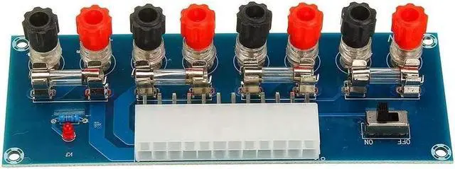 Alt view image 6 of 7 - SH-CHEN 5pcs XH-M229 Desktop Computer Chassis Power Supply High Efficiency Module ATX Transfer Board Power Output Terminal Module Module Receivers Accessories