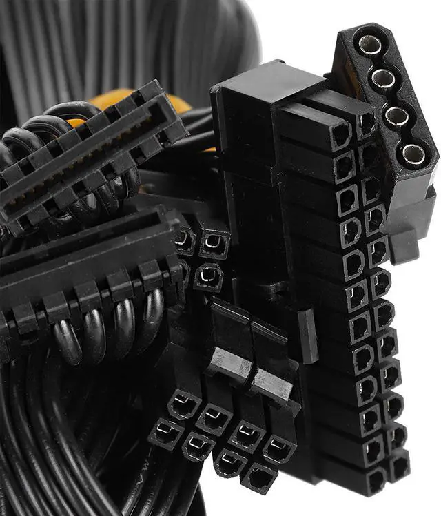 Main image of Power Supply, Durable Low Noise 14CM Power Supply Module, Strong Office Home for Desktop Computer(#1)
