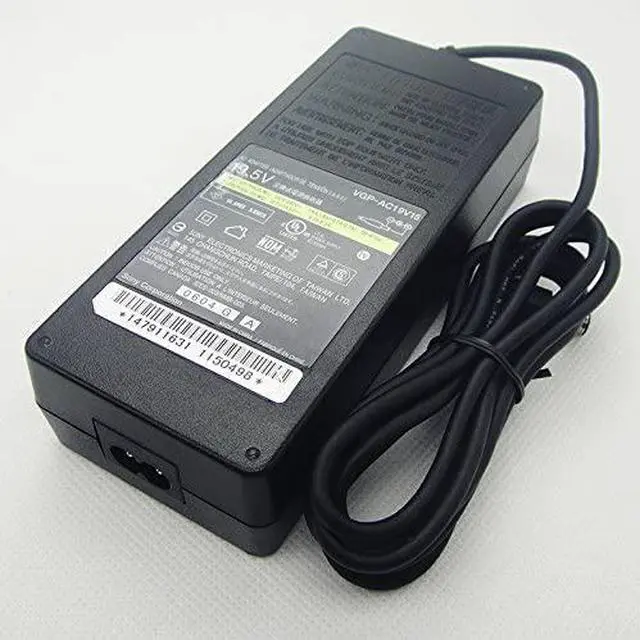 Alt view image 3 of 4 - Laptop ac Charger 19.5V 6.2A 120W 6.04.4mm Power Adapter Compatible for Sony VGP-AC19V16 VPCF-132FX VGP-AC19V45 VGP-ACV46 VGP-AC19V15 Laptop