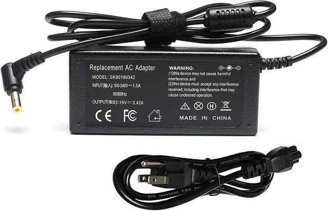 Main image of Qiouzw 19V 3.42A 65W PA3714U-1ACA AC Power Adapter Charger for Toshiba Satellite C55 C655 C850 C855 L510 L515 L550 L630 L645D L650 L675D L745 L755;Toshiba Portege Z30 Z930 Z830;Radius 11 14 15