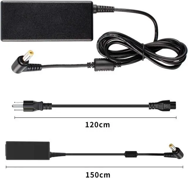 Alt view image 5 of 7 - FSKE 65W 19V 3.42A Laptop Charger for ACER Aspire E15 E13 E14 E1-571 E1-572 E5-571 F5-571 ES1-512 ES1-531 V3-571 Notebook PC Power Cord Supply Computer Charger Portable AC Adapter, 5.5x1.7mm