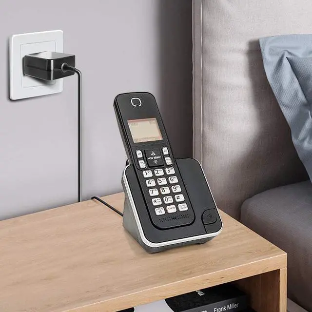 Alt view image 4 of 7 - KFD 5.5V AC Adapter for PANASONIC Cordless Phone PQLV219z PQLV219 PQLV207 PQLV209 PQLV219Y PNLV226 KX-TG4011N KX-TG4012N KX-TG4013N KX-TG4021N KX-TG4022N KX-TG4023N KX-TG4023SK KX-TG4024N KX-TG1035S