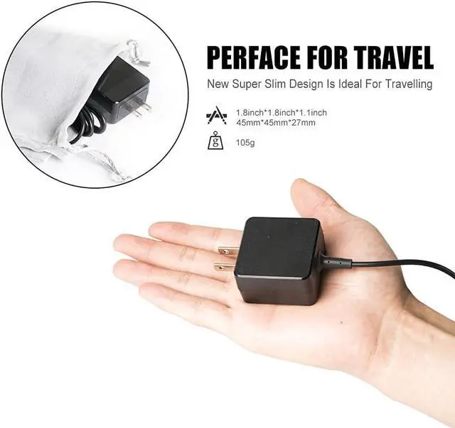 Alt view image 7 of 7 - KFD 5.5V AC Adapter for PANASONIC Cordless Phone PQLV219z PQLV219 PQLV207 PQLV209 PQLV219Y PNLV226 KX-TG4011N KX-TG4012N KX-TG4013N KX-TG4021N KX-TG4022N KX-TG4023N KX-TG4023SK KX-TG4024N KX-TG1035S