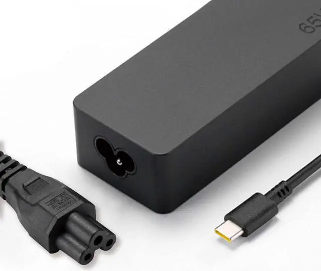 Alt view image 6 of 6 - 65W USB C AC Adapter Charger Cord for Lenovo ThinkPad X1 Tablet T480 T480S T580 T580s T570 E580 E585 E480 L380 L480 L580 Yoga 720 720-13IKB 720-13 730 730-13IKB 910 910-13IKB 370 X270 X280 X380