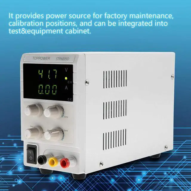 Alt view image 4 of 7 - Switch Power Supply DC Power Supply 3 LED Adjustable Power Supply Power Supply Voltage stabilizer for Factory Maintenance(U.S. regulations)