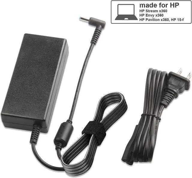 Alt view image 4 of 7 - Fancy Buying for Hp Spectre X360; Stream 11 13 14; Elitebook Folio 1040 G1 G2 G3; Split 13 Pavilion X360 M3; Touchsmart 15 13 M6 250 255 355 455 G3 G4 G5 19.5V 2.32.31A 45W AC Adapter Laptop Charger