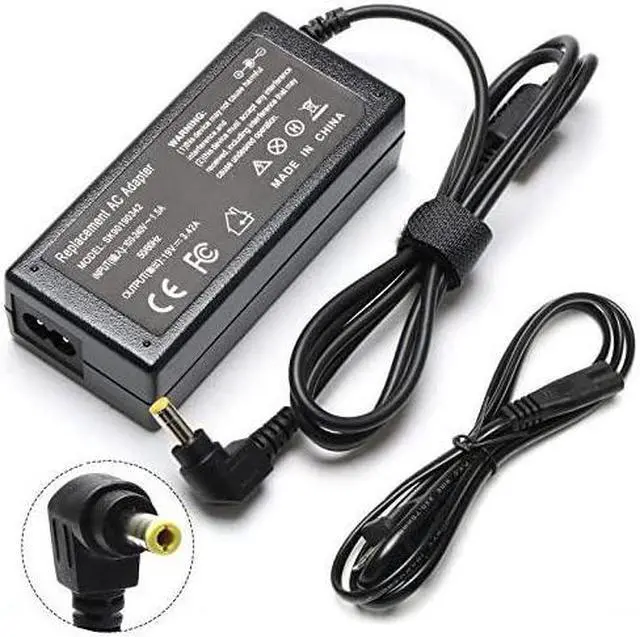 Main image of VillaCool New 65W Laptop Charger AC Adapter for Toshiba Satellite C655 C850 C50 C55 L655 L745 L755 C855 P50 C855D C55D S55; Portege Z30 Z930 Z830;Satellite Radius 11 14 15 Power Supply Cord-19V/3.42A