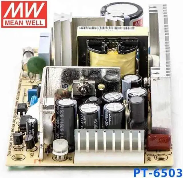 Alt view image 2 of 6 - MW Mean Well PCB Type PT-6503 Industrial Triple Output Switching Power Supply (PT-6503)