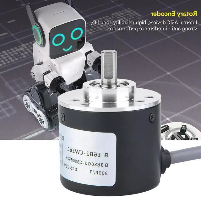 Alt view image 4 of 7 - General-Purpose Encoder, 38mm Diameter ASIC Devices E6B2-CWZ6C Outer Diameter 38mm Encoder for Power Supply Reverse Wiring Protection Conversion(300P/R)