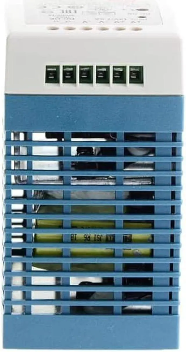 Alt view image 4 of 7 - MW Mean Well Plastic Case MDR-100W-12/24/48V Ultra Slim Class I Single Output Industrial DIN Rail AC-DC Power Supply (MDR-100-24)