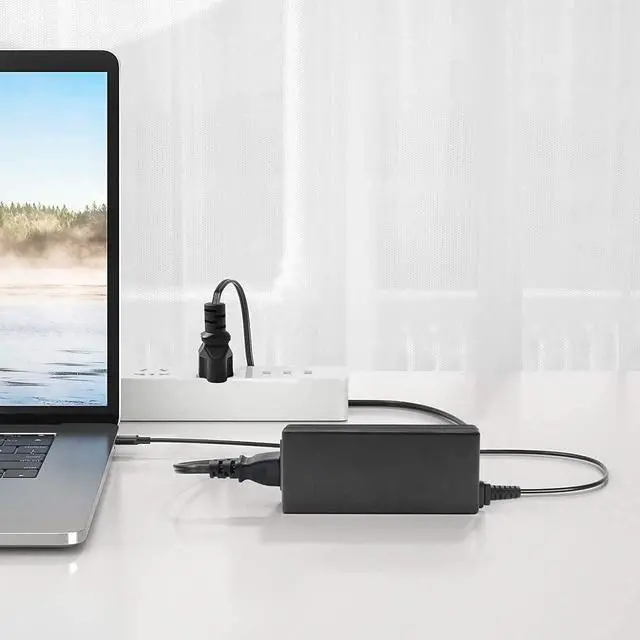 Alt view image 6 of 6 - XE350XBA XE310XBA AC Adapter Charger (USB C) 45W Fit for Samsung Chromebook 4 4+ Plus Type C Laptop Power Cord