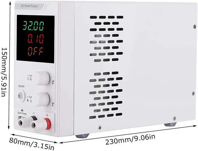 Alt view image 3 of 7 - Regulated Power Supply, DC Power Supply Economical Simple and Elegant for Manufacturing(#1)