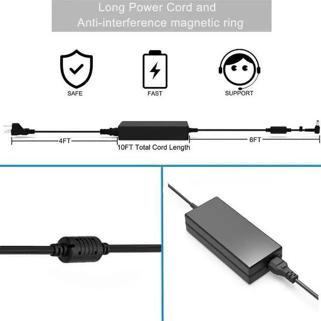 Alt view image 3 of 4 - AC Charger Adapter Compatible with Inogen One G2 G3 G4 G5 ADP-120RH B BA-301 BA-302 BA-303 Concentrator Power Supply Cord