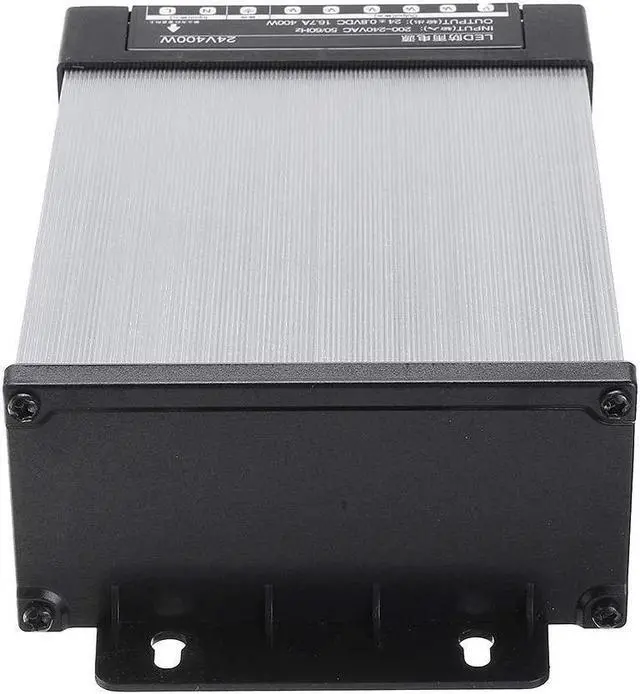 Alt view image 4 of 7 - SHELLSK Power Module Parts AC200-240V to DC24V 17A 400W LED Rainproof Switching Power Supply 165 * 120 * 58mm for Maintenance