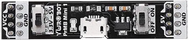Alt view image 5 of 7 - SHELLSK Power Module Parts Breadboard Power Supply Module Circuit Test 3.3V 5V Switchable for for Maintenance