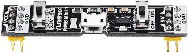 Alt view image 7 of 7 - SHELLSK Power Module Parts Breadboard Power Supply Module Circuit Test 3.3V 5V Switchable for for Maintenance