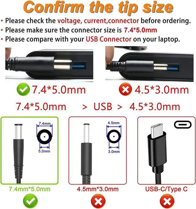 Alt view image 3 of 7 - AC Adapter Charger for HP All-in-One 24-f0014, 20-c435z, 24-f1055z, 22-c1035z. by Galaxy Bang USA