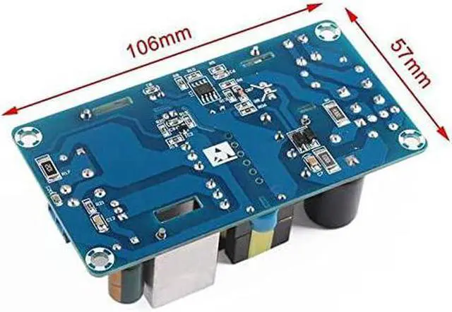 Alt view image 6 of 6 - FEJWNG AC 100-240V to DC 24V 6-9A5V12V 24V 36V 48V 1A 2A 3A 4A 8A Power Supply Module Board Switch AC-DC Switch Power Supply Board (Color : 24V2A)