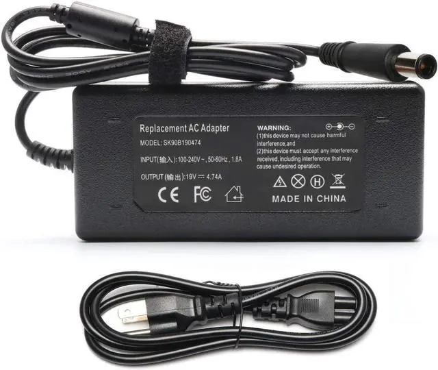 Main image of AC Adapter Charger for HP 21z Touch All-in-one PC; HP 19xt Windows 7 All-in-One PC, 19-2235t; HP 21t Windows 7 Touch All-in-one PC.